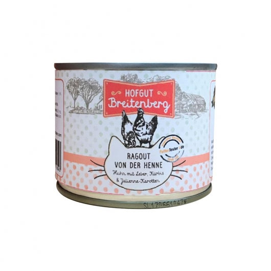 Hofgut Breitenberg Cat Ragout von der Henne 180g – 12er-Pack