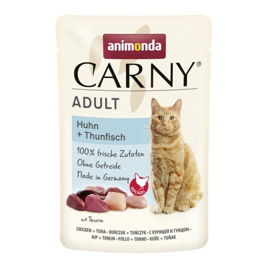 Animonda Carny PB Adult Huhn & Thunfisch 85g – 12er-Pack