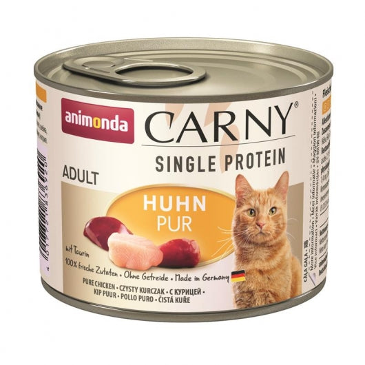 Animonda Cat Dose Carny Adult Single Protein Huhn 200g – 6er-Pack