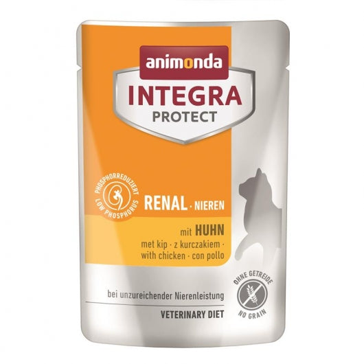 Animonda Cat Integra Protect PB Renal Huhn 85g – 24er-Pack