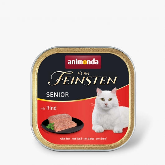 Animonda vom Feinsten Senior mit Rind 100g – 32er-Pack