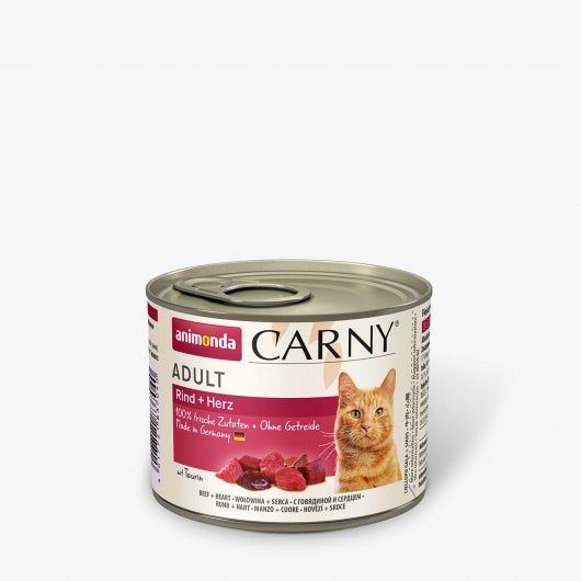 Animonda Cat Dose Carny Adult Rind & Herz – 6er-Pack