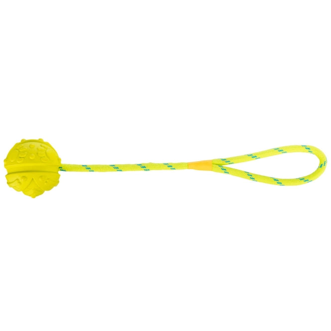 Trixie Naturgummiball am Band, schwimmend