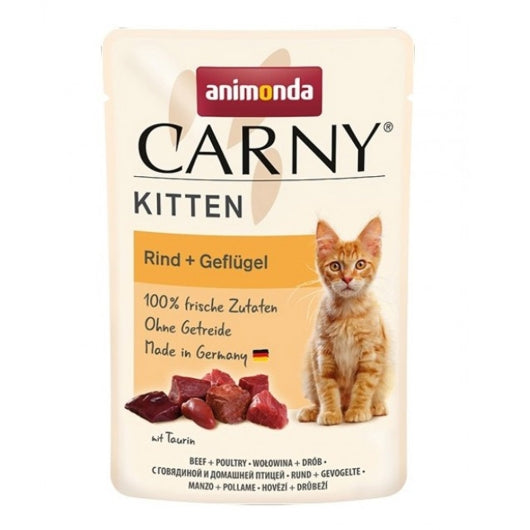 Animonda Carny PB Kitten Rind & Geflügel 85g – 12er-Pack