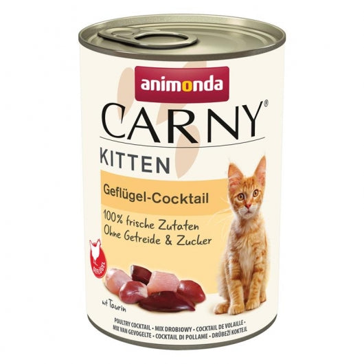 Animonda Carny Kitten Geflügel-Cocktail – 12er-Pack
