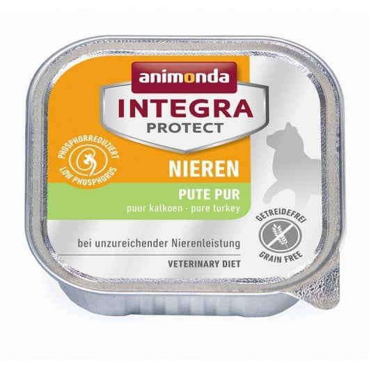 Animonda Cat Schale Integra Protect Niere mit Pute 100g – 16er-Pack