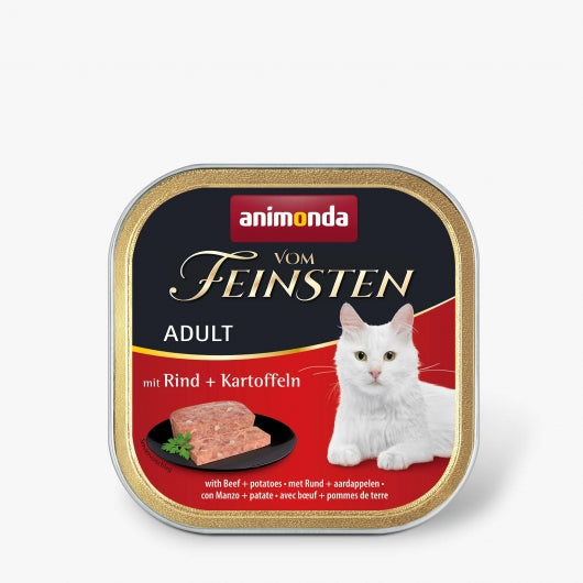 Animonda vom Feinsten Adult Rind & Kartoffeln 100g – 32er-Pack
