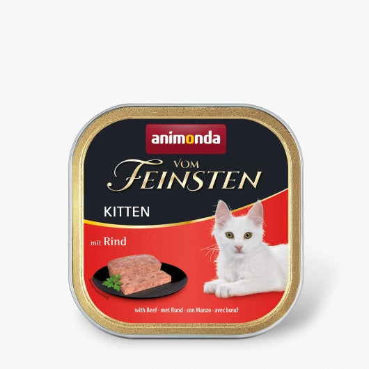 Animonda vom Feinsten Kitten Rind 100g – 32er-Pack
