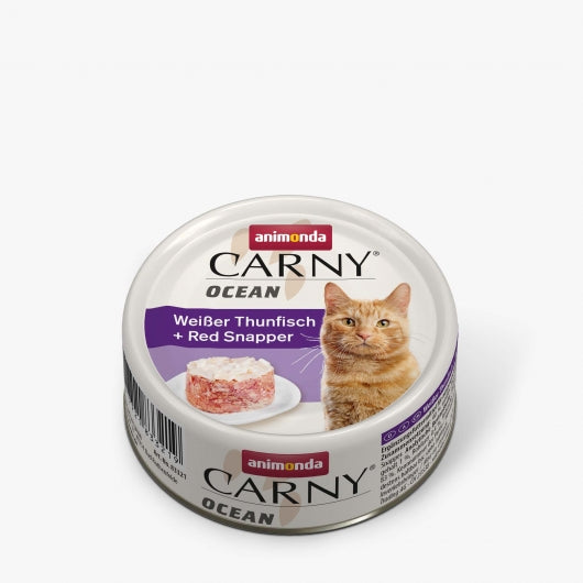 Animonda Carny Ocean Thunfisch & Red Snapper 80g – 12er-Pack