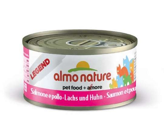 Almo Nature HFC Jelly Lachs & Huhn 70g – 24er-Pack