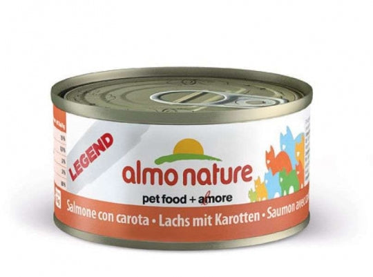 Almo Nature HFC Jelly Lachs mit Karotte 70g – 24er-Pack